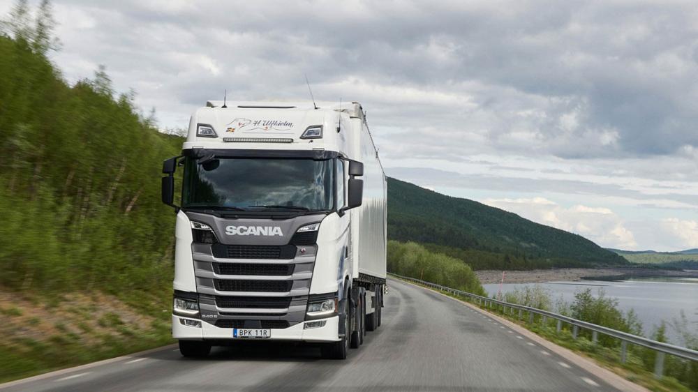 pare brise camion